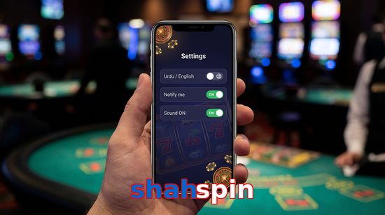 Game list for Shahspin app section